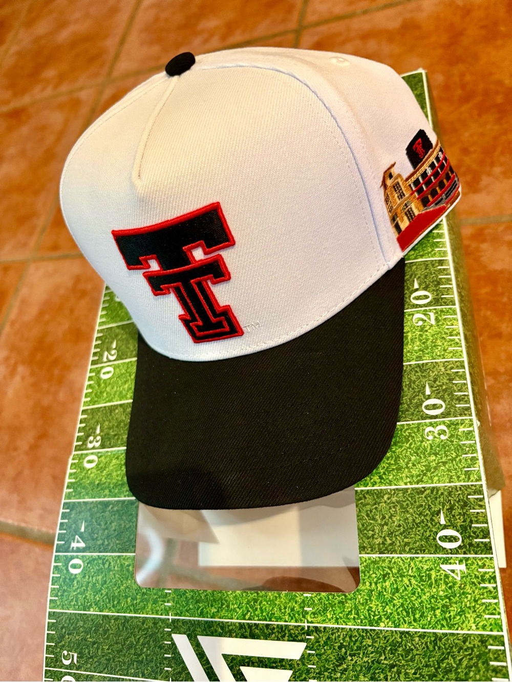 Texas Tech SnapBack Hat WoodnGrail Football Rare - Picture 4 of 11